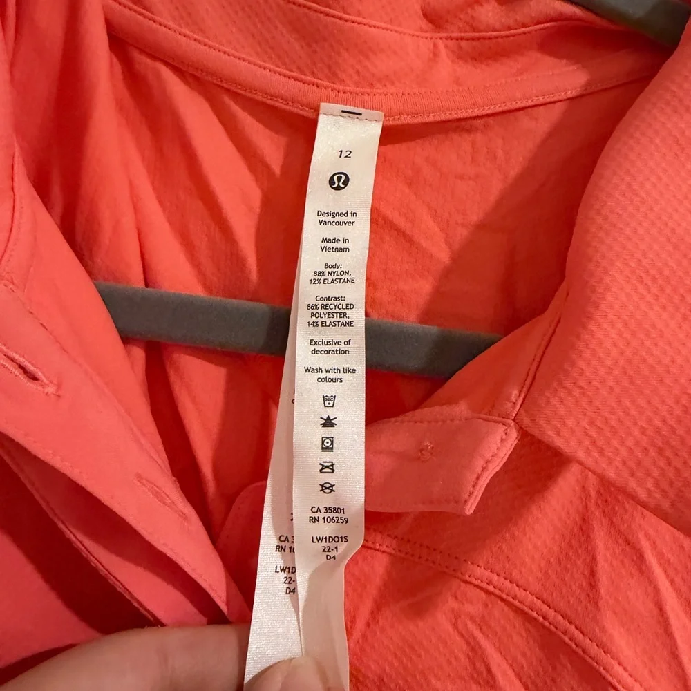 lululemon athletica Coral Golf Polo - Picture 3 of 6